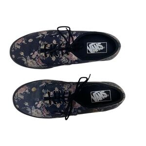 Vans Authentic Floral Canvas Sneakers – (Women’s 7 / Men’s 5.5)